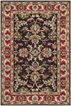 Safavieh Heritage HG951A Chocolate - Red Area Rug| Size| 6' X 9'