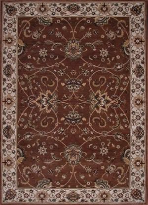 Rugstudio Famous Maker 39142 Chocolate Area Rug Last Chance 