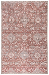 Jaipur Living Chateau Cht02 Aden Red - Gray Area Rug| Size| 18 Returnable Sample Swatch 