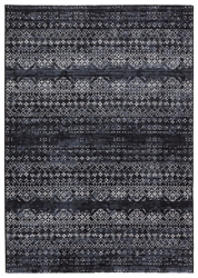 Jaipur Living Dash Dsh19 Ardor Dark Blue - Gray Area Rug| Size| 18 Returnable Sample Swatch 