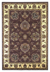 Kas Cambridge 7341 Plum-Ivory Area Rug Clearance| Size| 77 Octagon 