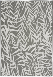 Nourison Aruba Arb06 Ivory - Grey Area Rug| Size| 22 x 76 Runner 