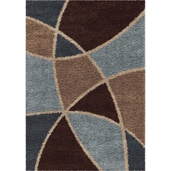 Orian Shag-Ri-La Divulge Chocolate Area Rug| Size| 27 x 36 