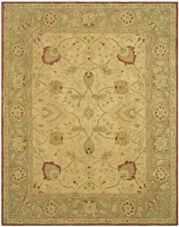 Rugstudio Sample Sale 46242R Ivory - Rust Area Rug Last Chance| Size| 4 X 6 